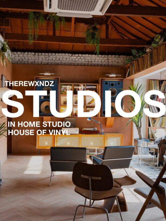 In home Studio Design Restaurant by House of Vinyl Mangwon